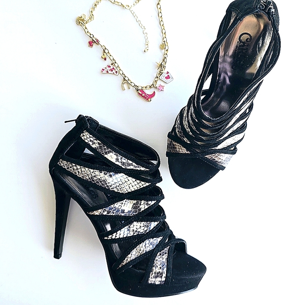 NEW! Carlos By Carlos Santana Stelleto Heels